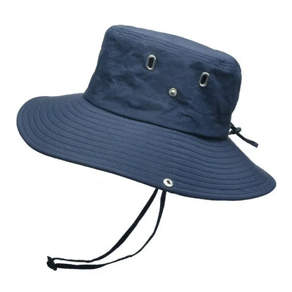 Breathable Wide Brim Outdoor Fishing Bucket Hat
