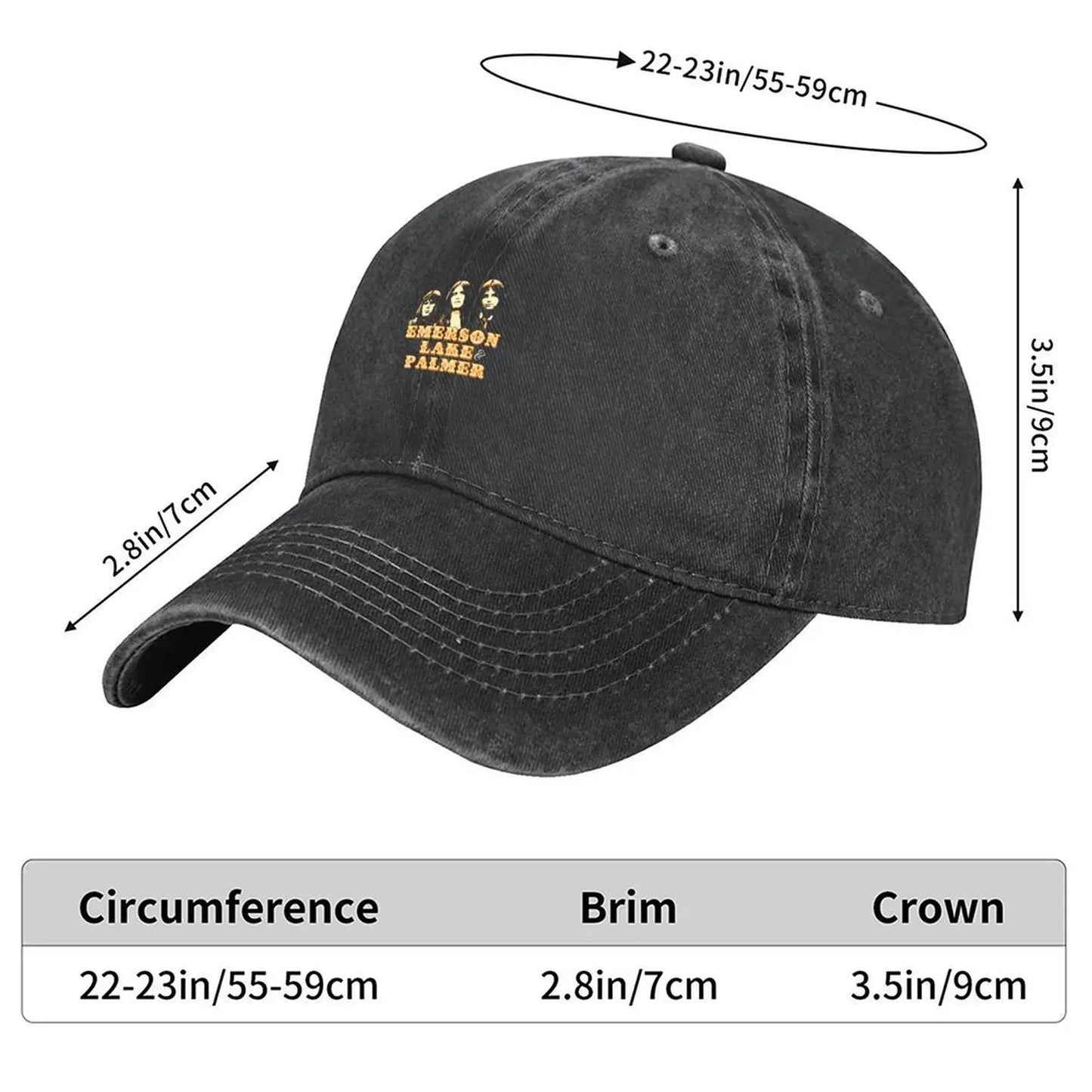 Emerson Lake Palmer Baseball Cap
