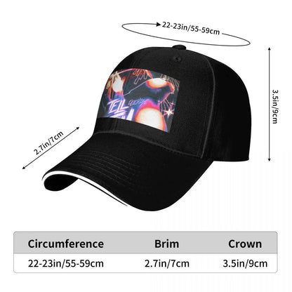 Tell Em Cover Curved Brim Baseball Cap