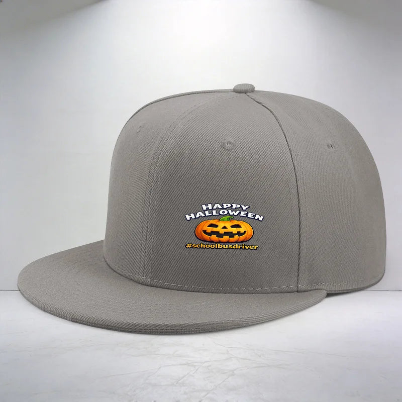1 Halloween Pumpkin Pattern Printed Cap