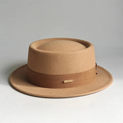Autumn And Winter Fedora Hat For Women