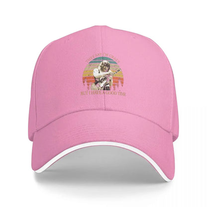 Retro Vintage Joe Walsh Crazy Baseball Cap
