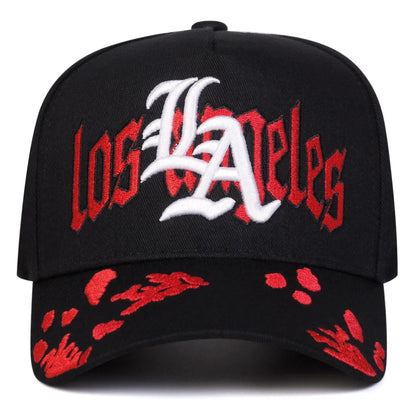 Unisex Gothic LA Los Angeles Embroidered Baseball Cap