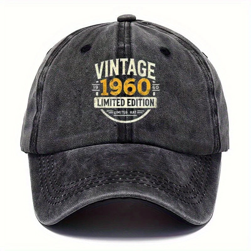 Vintage 1960 Limited Edition Baseball Cap