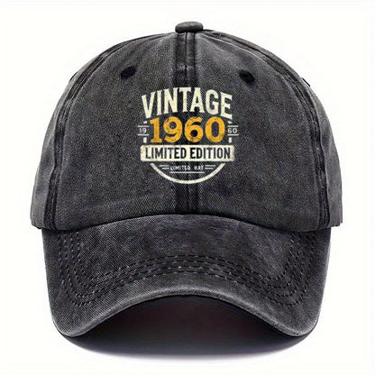 Vintage 1960 Limited Edition Baseball Cap