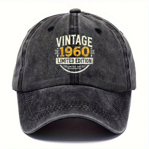 Vintage 1960 Limited Edition Baseball Cap