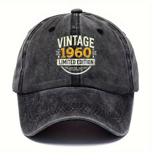 Vintage 1960 Limited Edition Baseball Cap