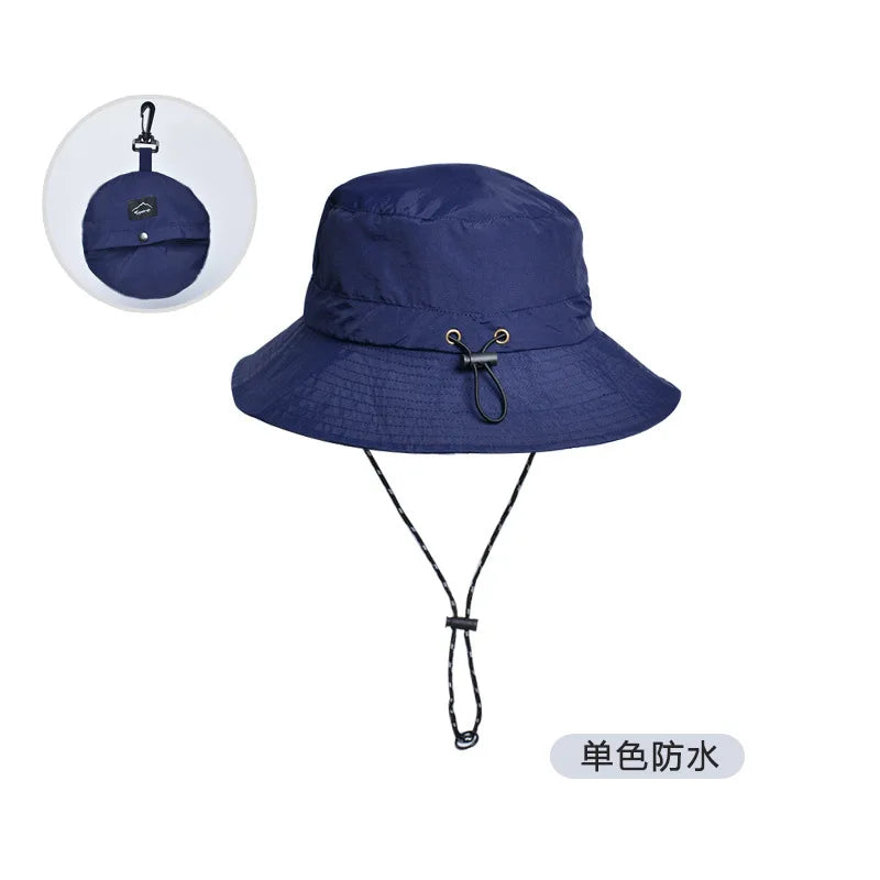 Waterproof Packable UV Protection Safari Bucket Hat