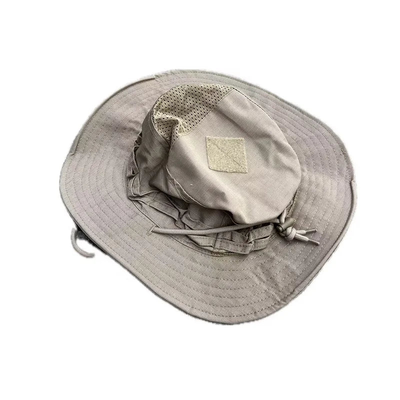 Breathable Round Brim Outdoor Sun Protection Bucket Hat