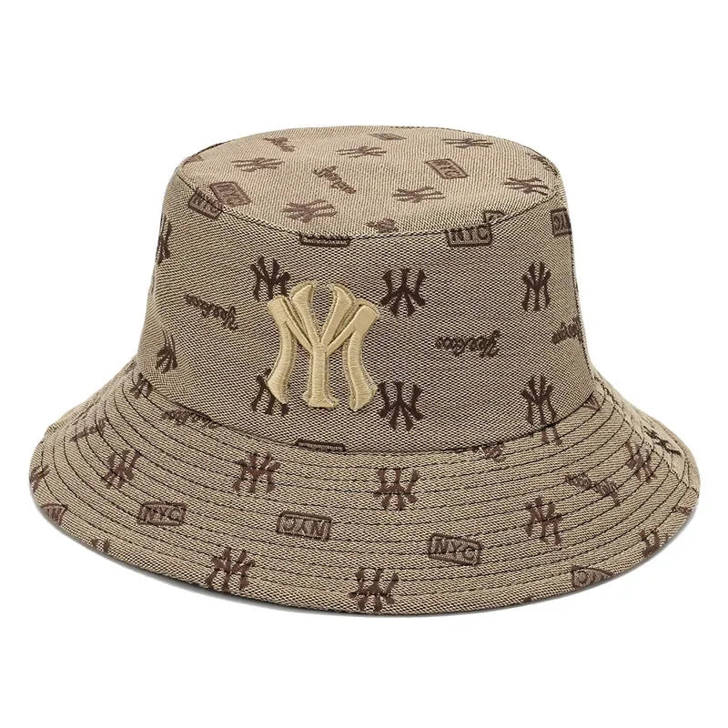 Unisex Letter Embroidery Fisherman Bucket Hats