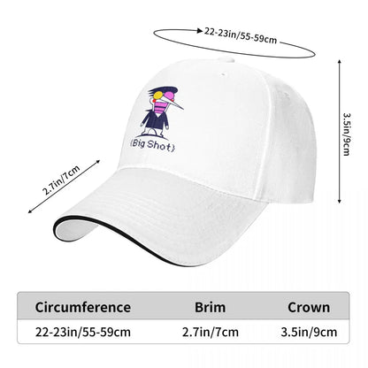 Spamton Deltarune Big Shot Graphic Fashion Baseball Cap