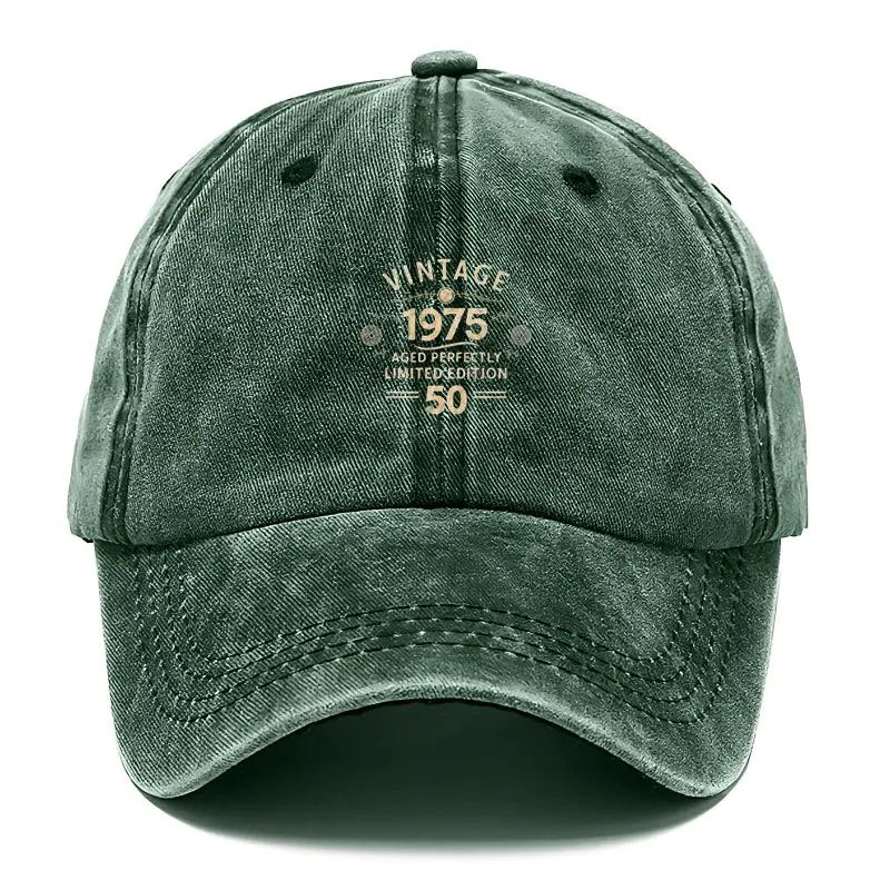 Retro Distressed Sports Baseball Cap