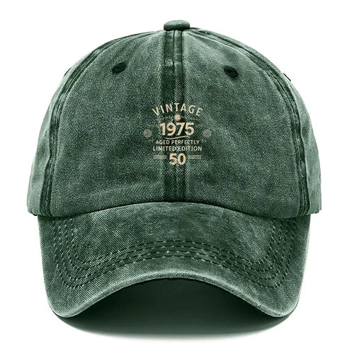 Retro Distressed Sports Baseball Cap