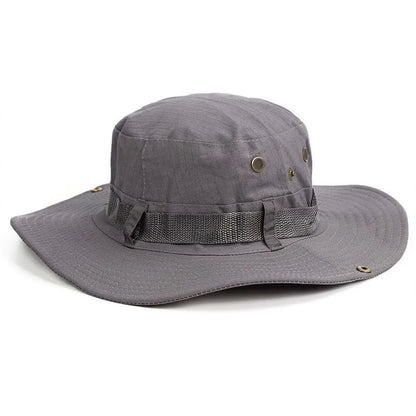 Reversible Foldable Wide Brim Fishing Bucket Hat
