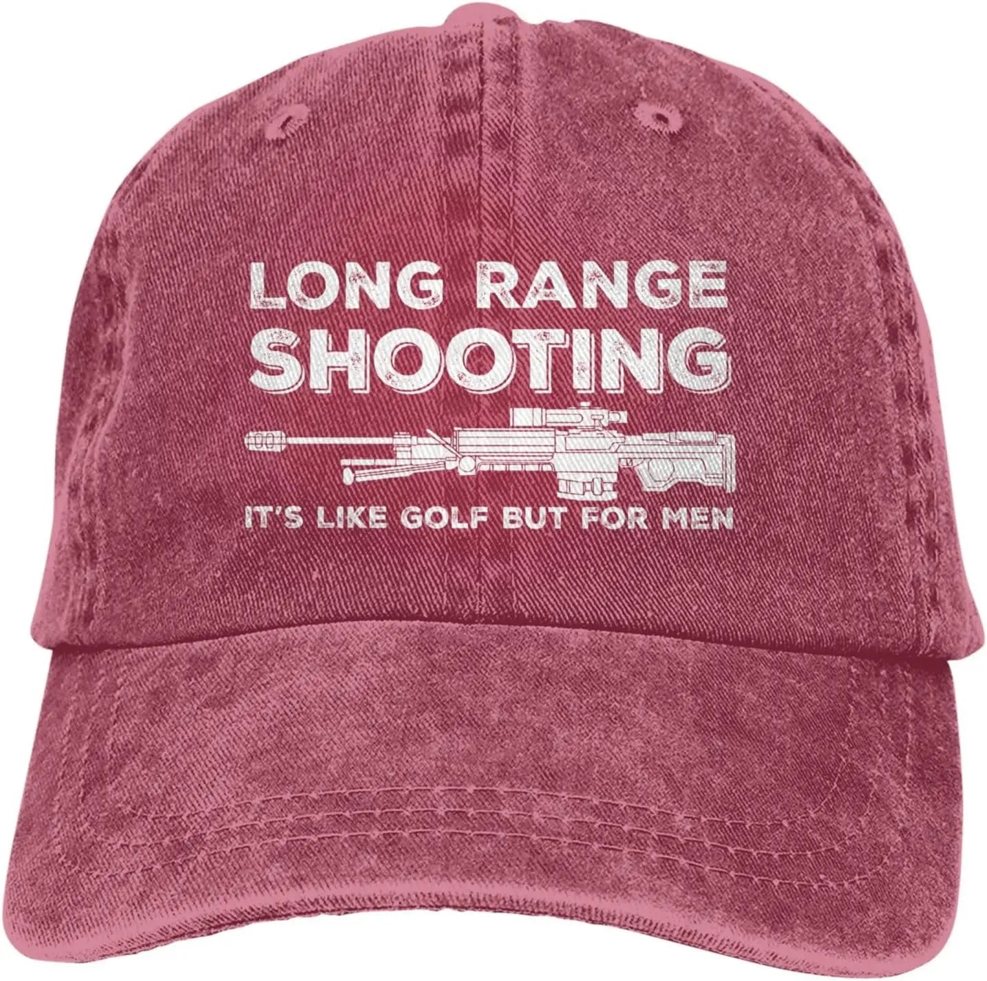 Funny Shooting Golf Quote Baseball Cap