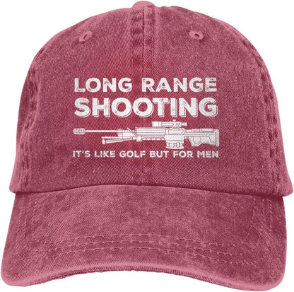 Funny Shooting Golf Quote Baseball Cap