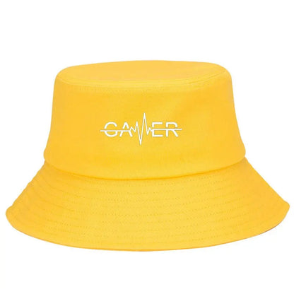 American Print Lightweight Casual Bucket Hat