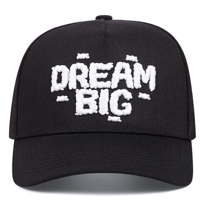 Big Dream Letter Embroidered Baseball Cap