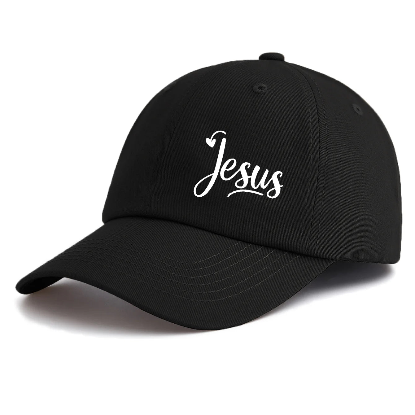 Retro Jesus Print Dad Baseball Cap
