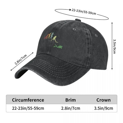 Scuba Diving Evolution Ocean Lover Washed Baseball Cap