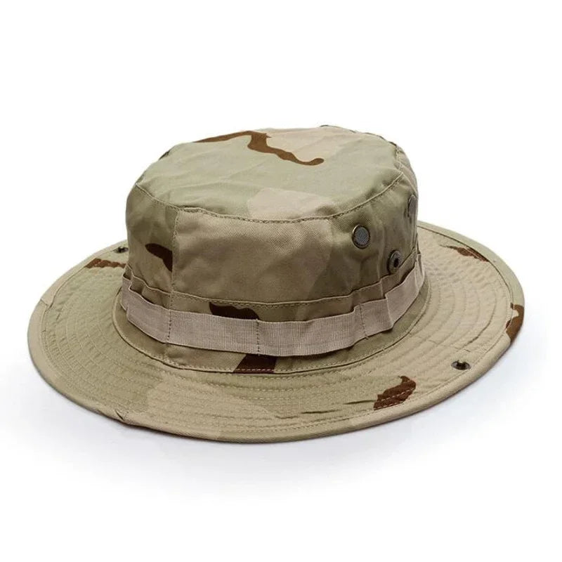 Woodland Camouflage Tactical Outdoor Boonie Bucket Hat