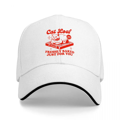 Cat Loaf Freshly Baked Baseball Cap