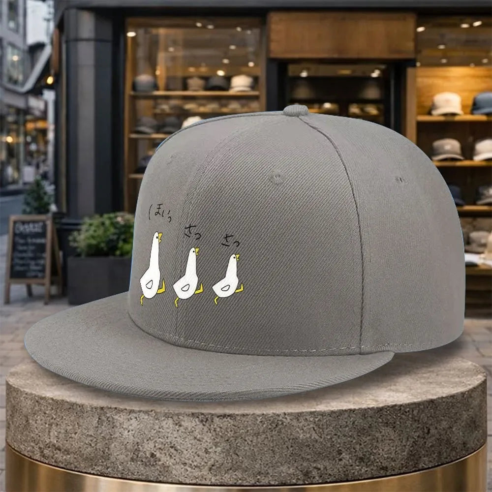 Running Ducks Graphic Snapback Cap