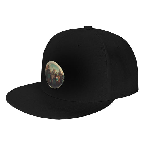 City In A Soap Bubble Ancient City Snapback Cap