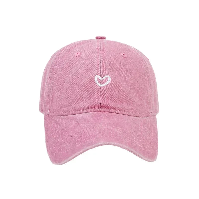 Hat New For Women Men Washed Cotton Baseball Cap Soft Top