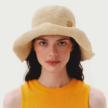 New Summer Beach Paper Straw Hat For Women