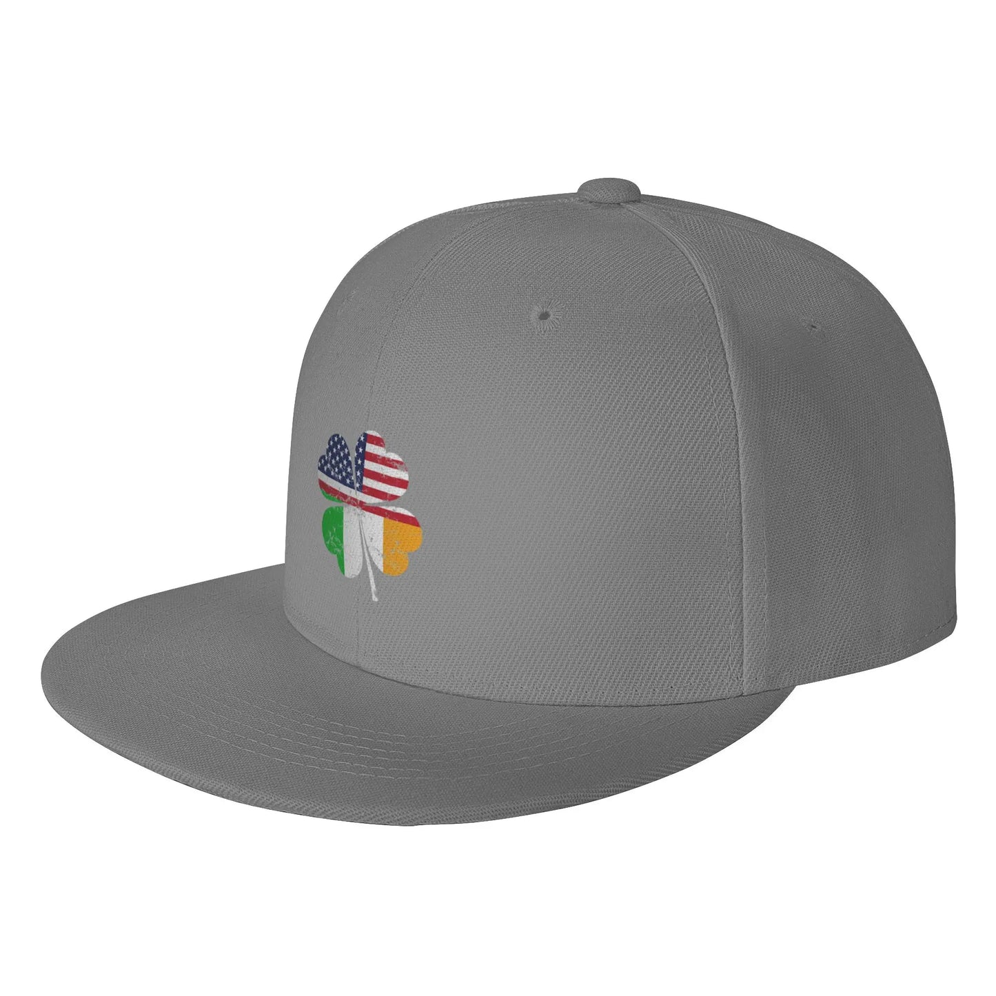 Vintage Irish Shamrock Snapback Cap