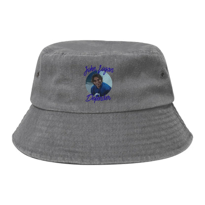 Unisex Distressed Washed Bucket Hat