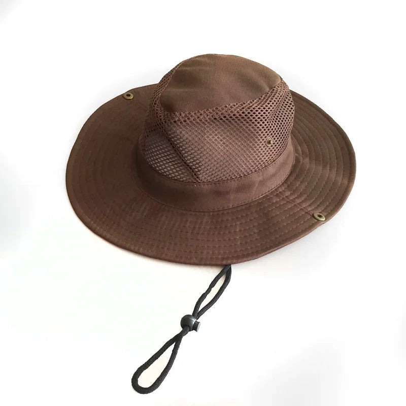 Men Outdoor Sun Hat Knight Cap
