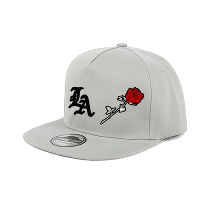 Breathable Soft Fabric Logo Snapback Cap