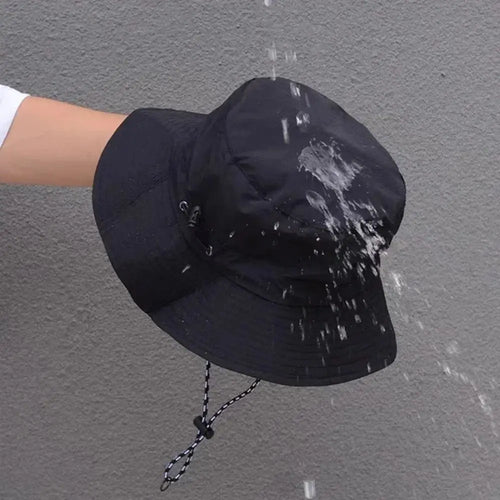 Waterproof Quick-Dry UV Protection Bucket Hat With Storage Bag