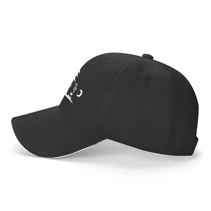 Camping Moon Campfire Baseball Cap