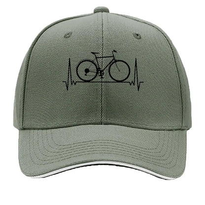 Lightweight Aluminum City Bicycle Baseball Cap