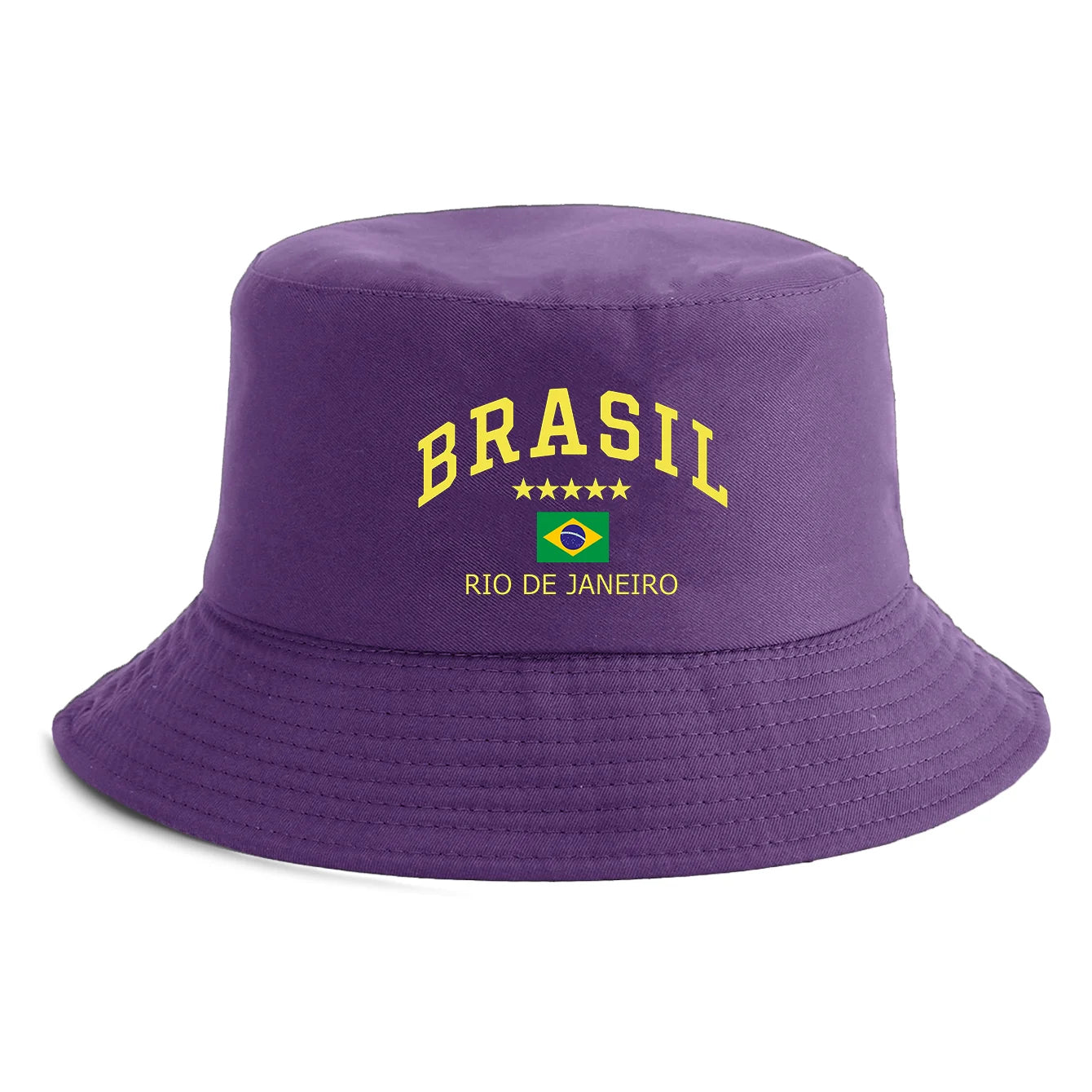 Brasil Rio De Janeiro Flag Bucket Hat