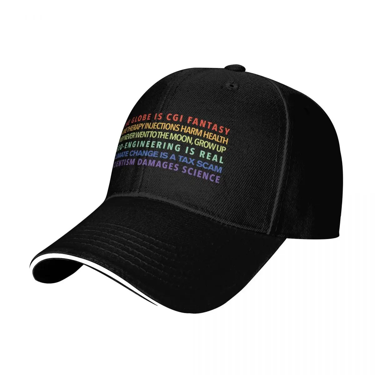 Scientism Is Stoopid Moisture Wicking Curved Brim Baseball Cap