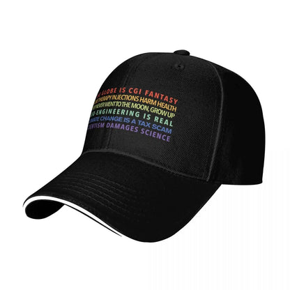 Scientism Is Stoopid Moisture Wicking Curved Brim Baseball Cap