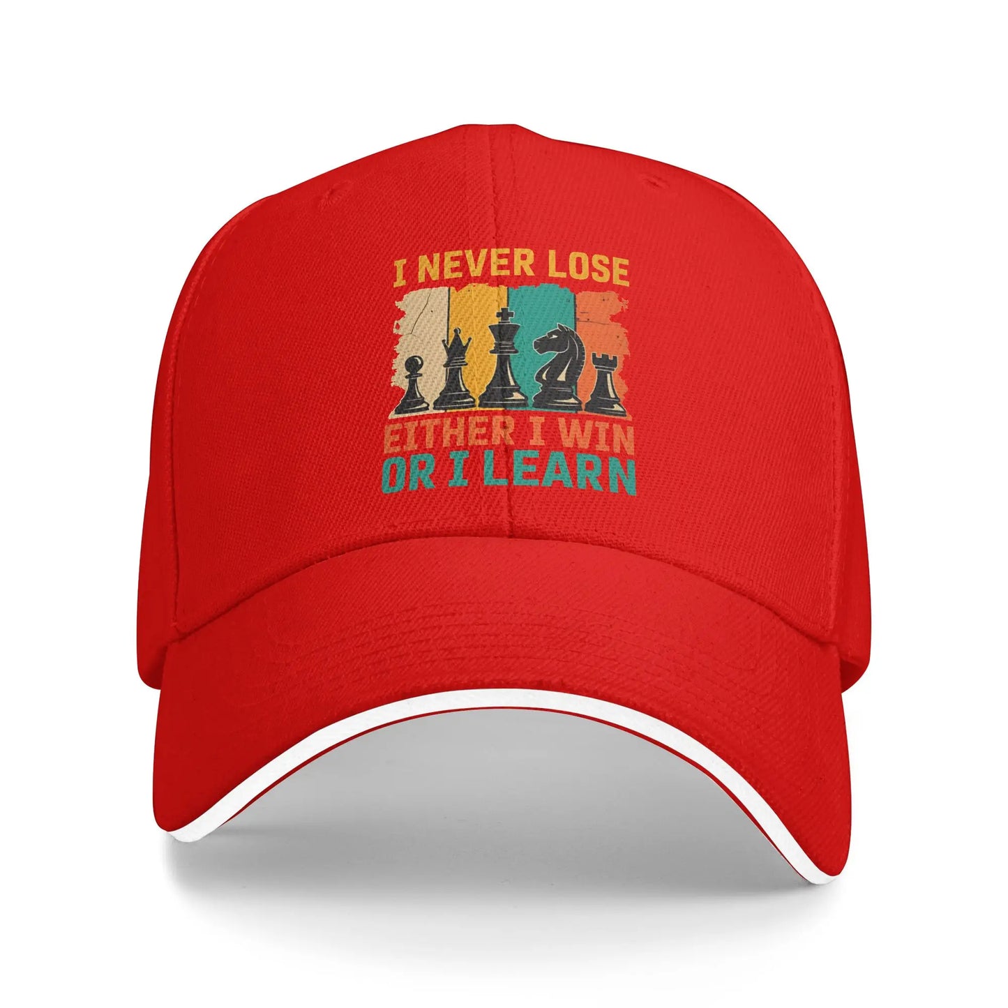 I Win Or I Learn Baseball Cap