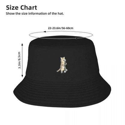 Reed Meowtet Guster Anime Horse Bucket Hat