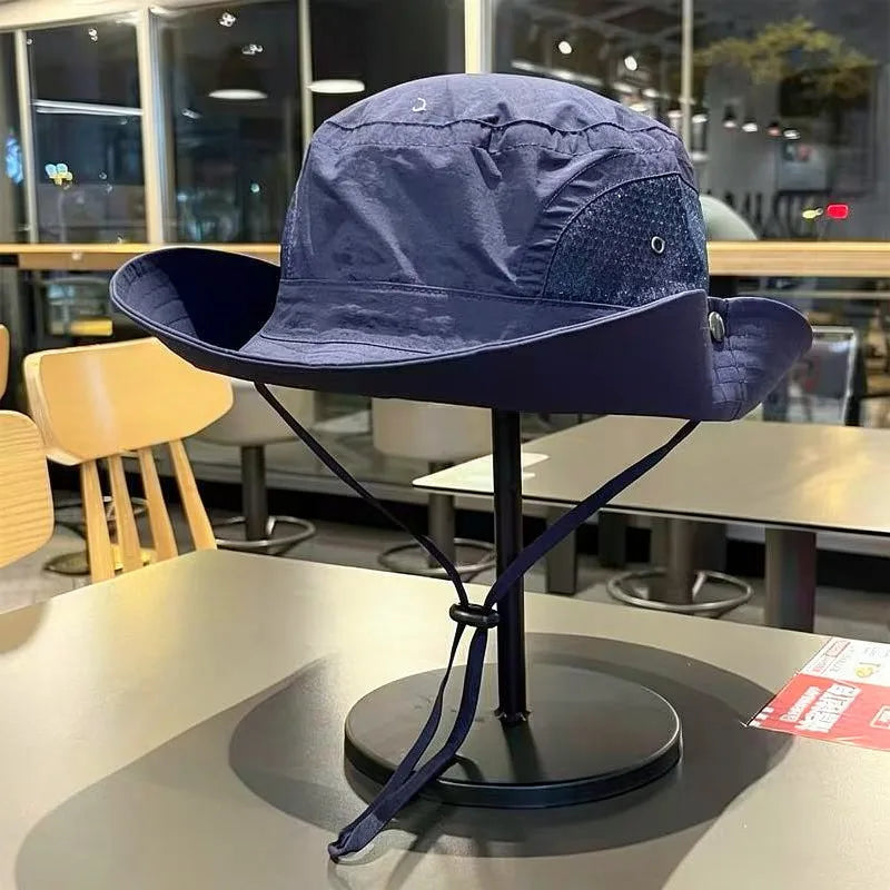 Adjustable Quick-Dry UV Protection Fishing Bucket Hat