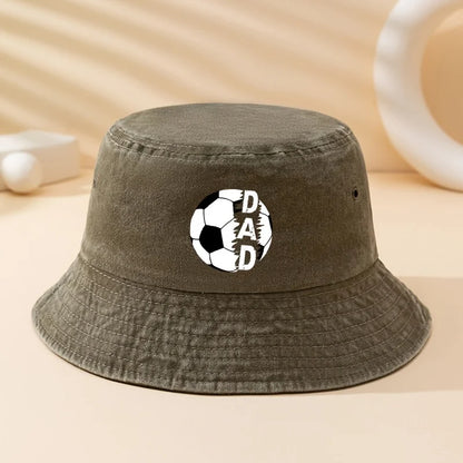 Soccer Dad Print Bucket Hat