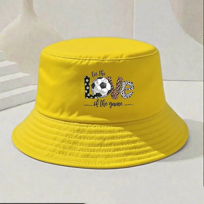 Washed Distressed Cotton Bucket Hat