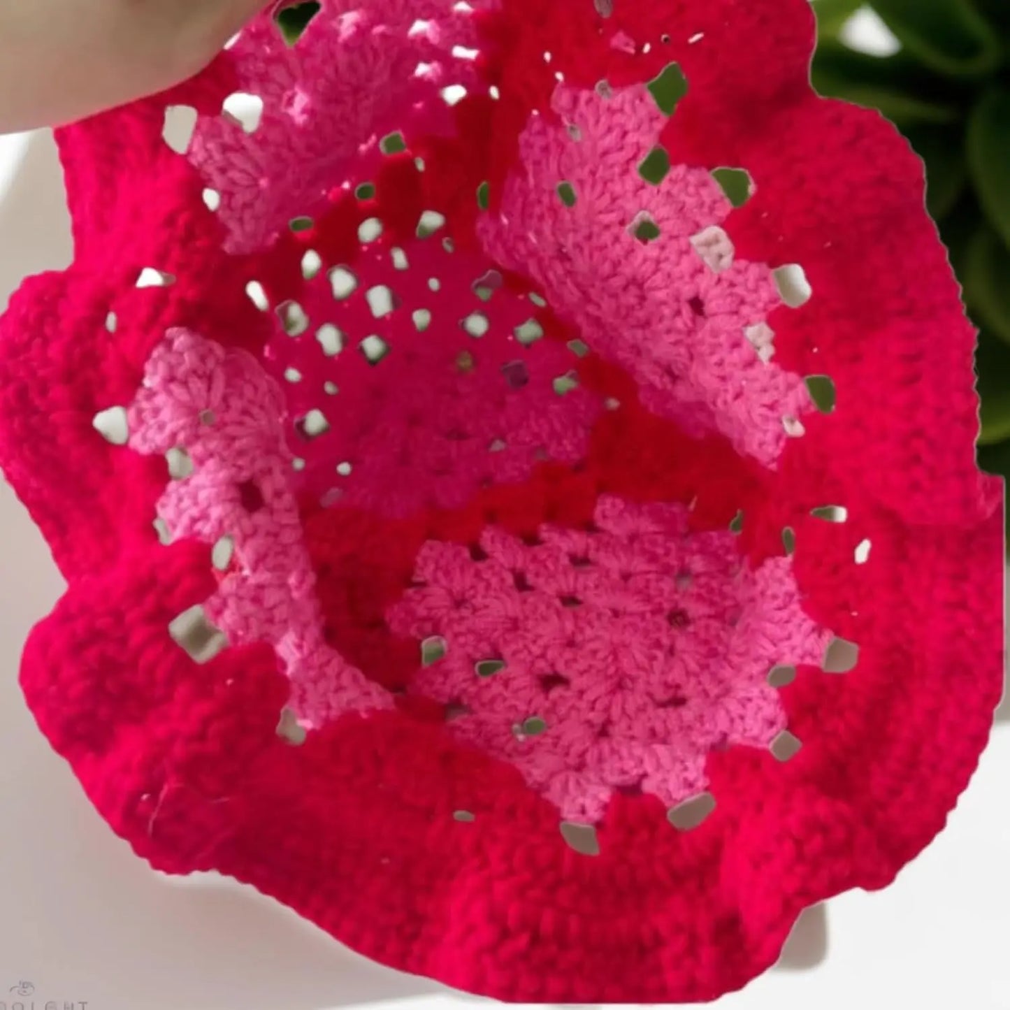 Women Bohemian Crochet Strawberry Fisherman Hat