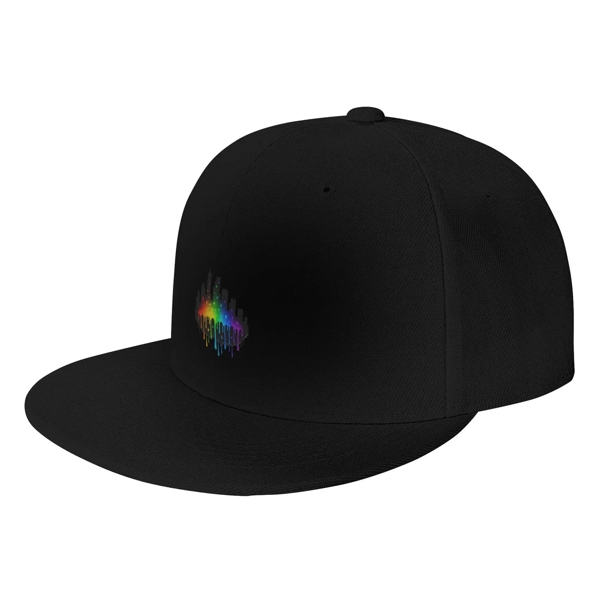 Color Drip City Fashion Snapback Cap