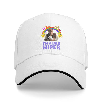 I Am A Bad Wiper Humor Baseball Cap