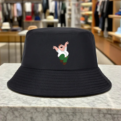 Peter Anime Character Lightweight Travel Bucket Hat Design