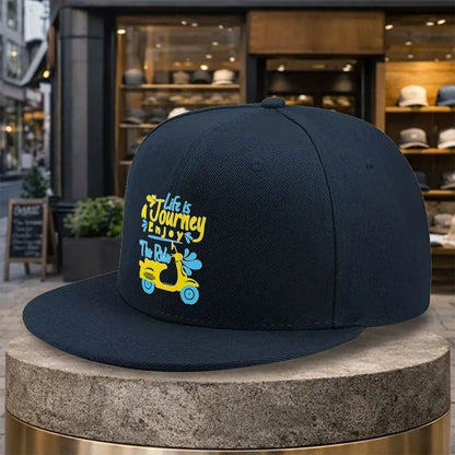 Enjoy The Ride Scooter Snapback Cap